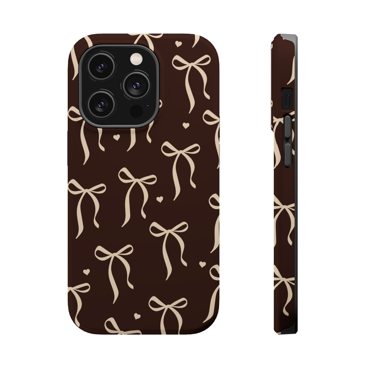 Chocolate Bows iPhone Case