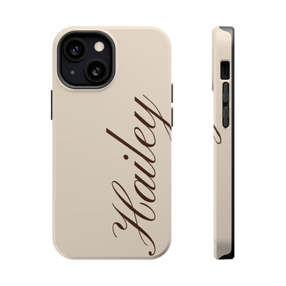 Custom Beige iPhone Case