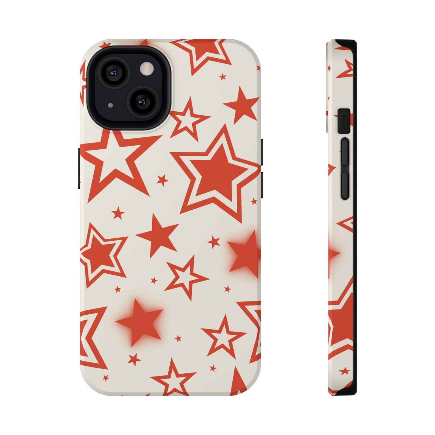 Red Stardust iPhone Case