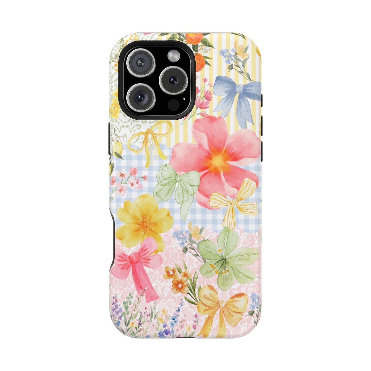 Garden Party Collage iPhone Case