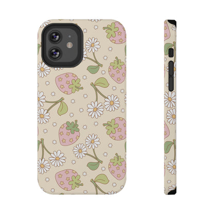 Strawberry Cream iPhone Case