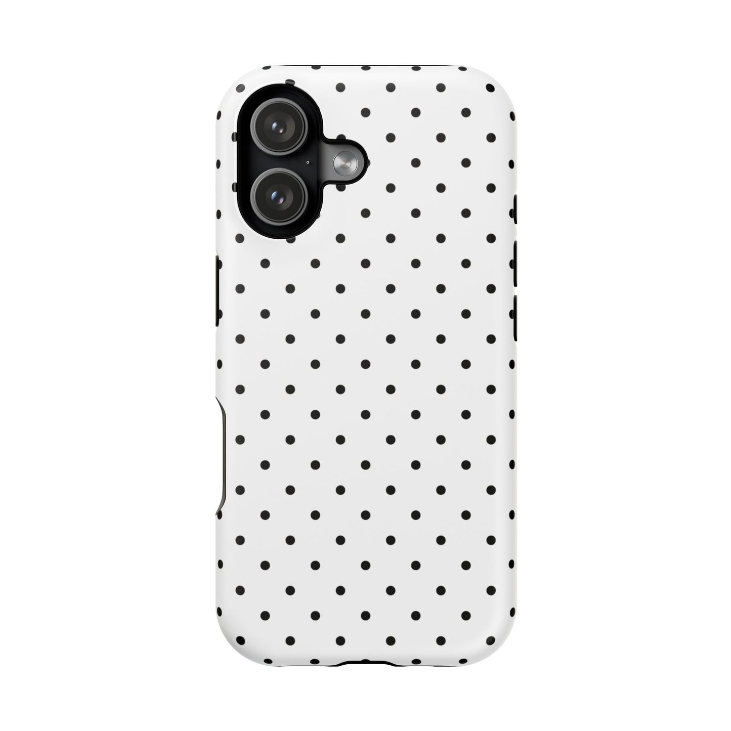 Black Mini Dots iPhone Case