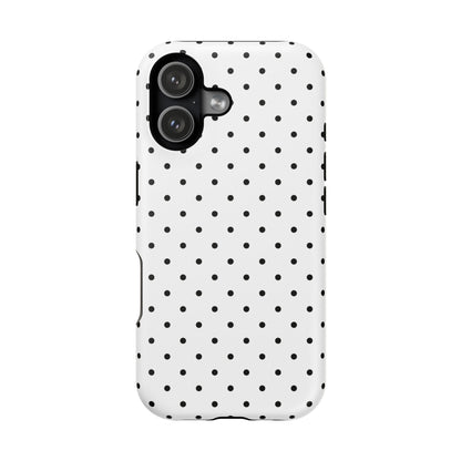 Black Mini Dots iPhone Case
