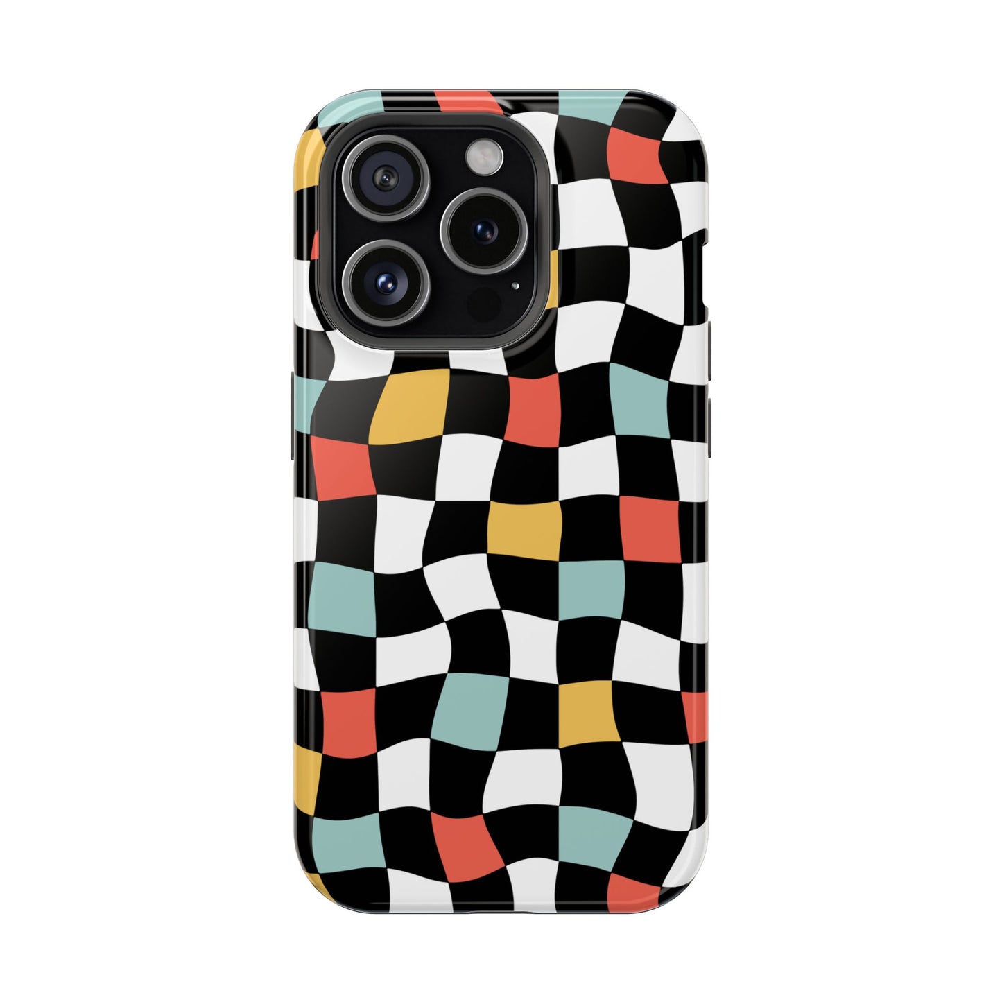 Retro Check iPhone Case