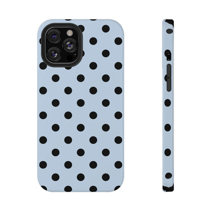Blue Polka Dots iPhone Case