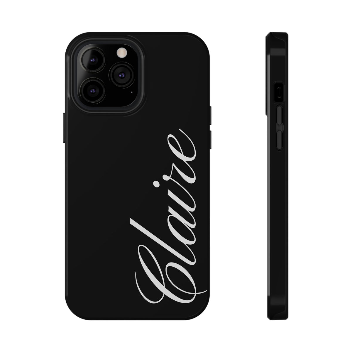 Custom Black iPhone Case
