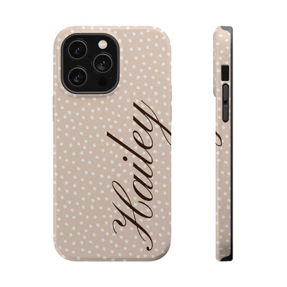 Custom Vanilla Dots iPhone Case