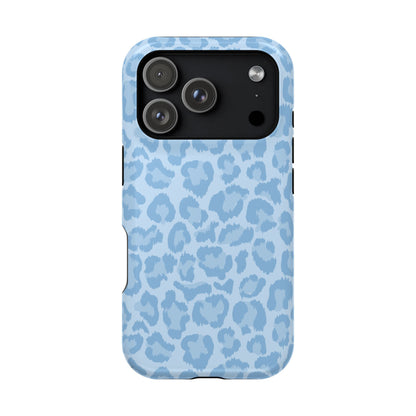 Blue Leopard iPhone Case