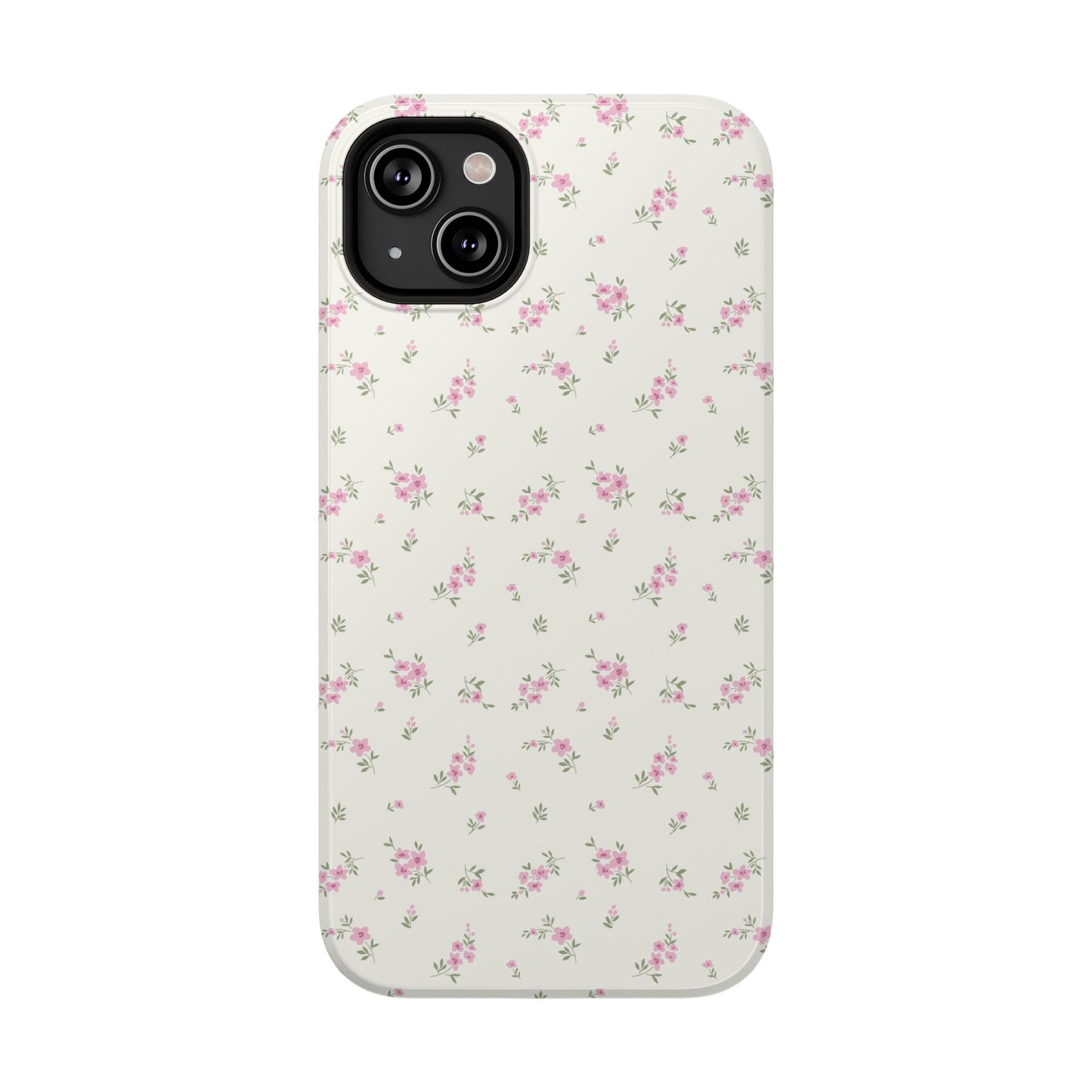 Blush Ditsy Flowers iPhone Case