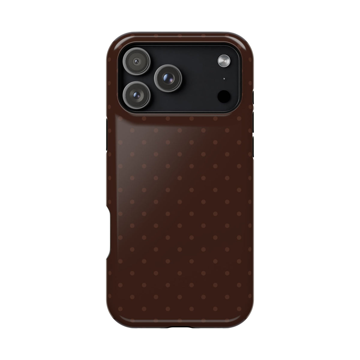 Mocha Mini Dots iPhone Case