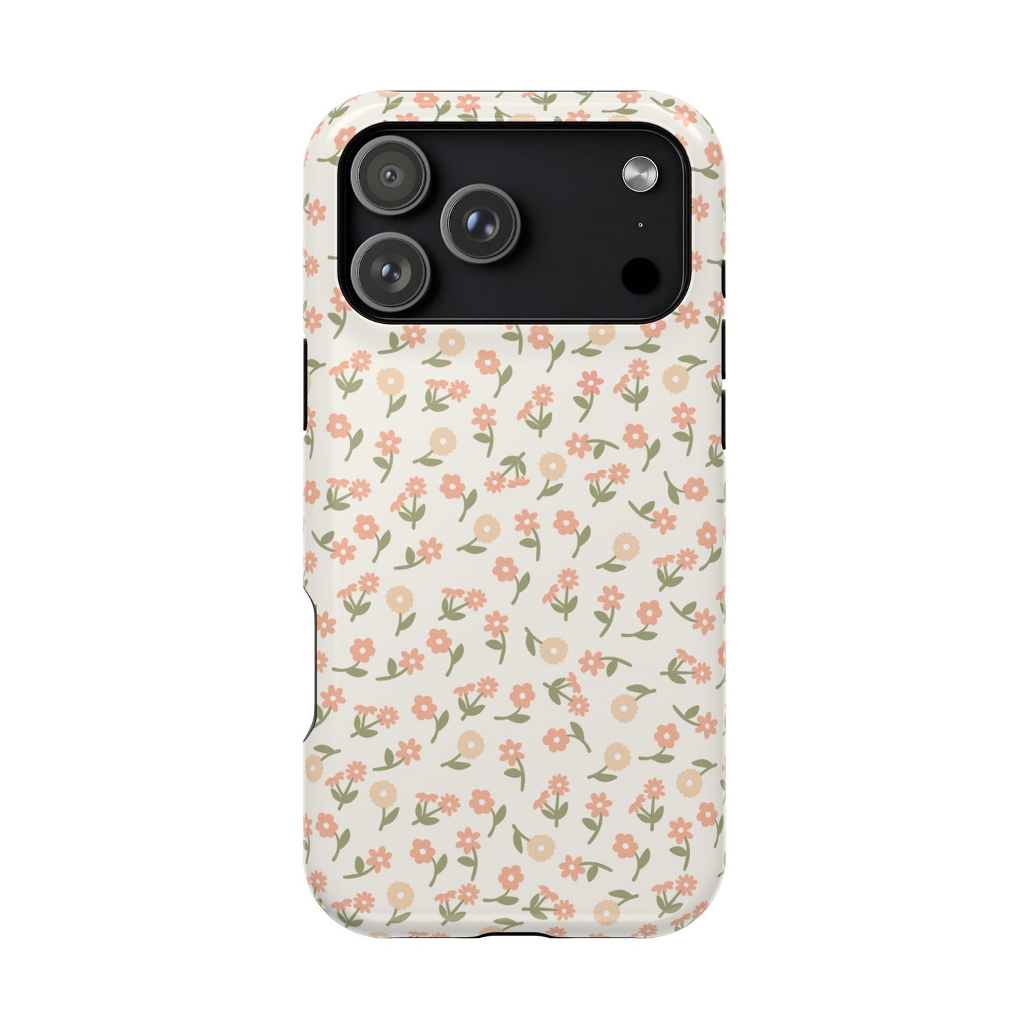 Peach Bloom iPhone Case
