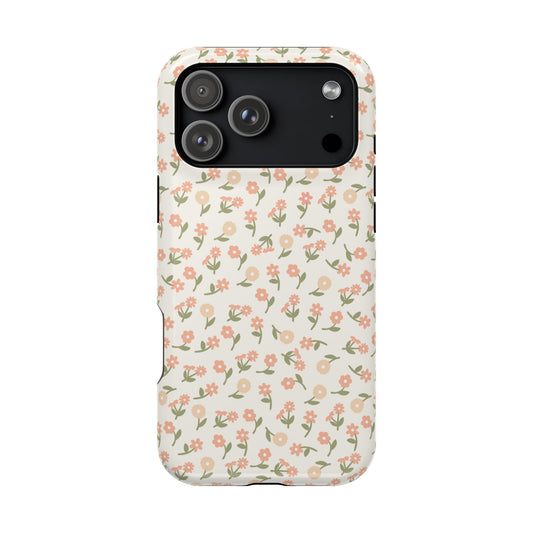 Peach Bloom iPhone Case