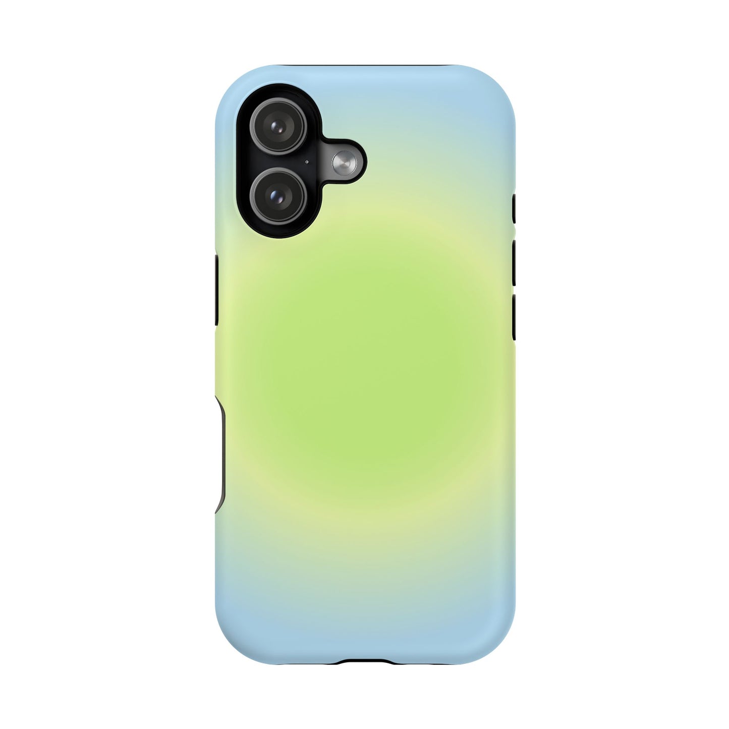 Green & Blue Aura iPhone Case