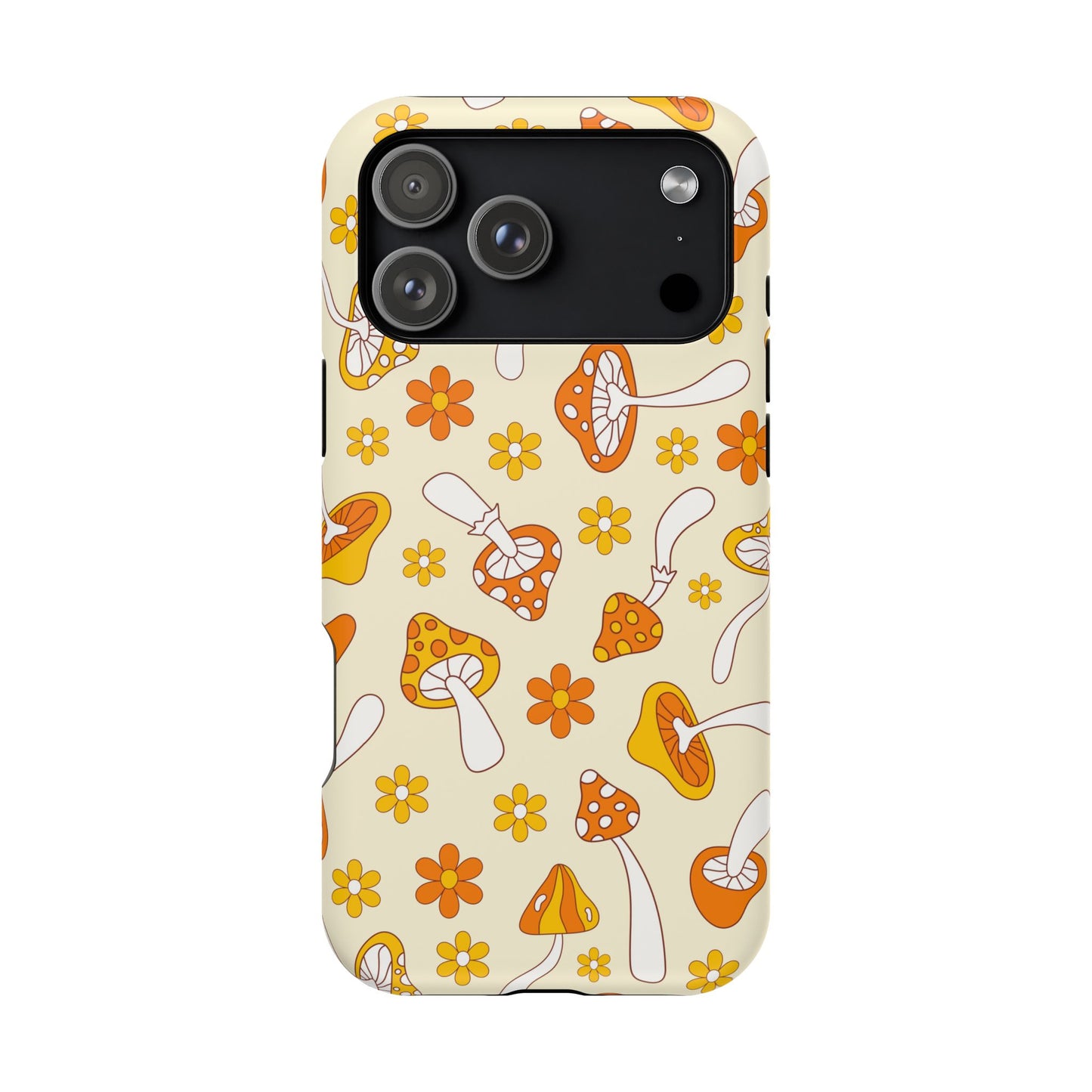 Retro Mushrooms iPhone Case