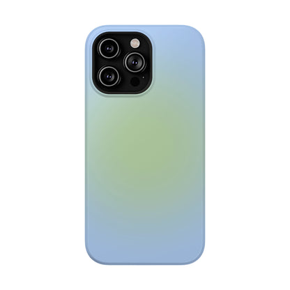 Blue & Green Aura iPhone Case
