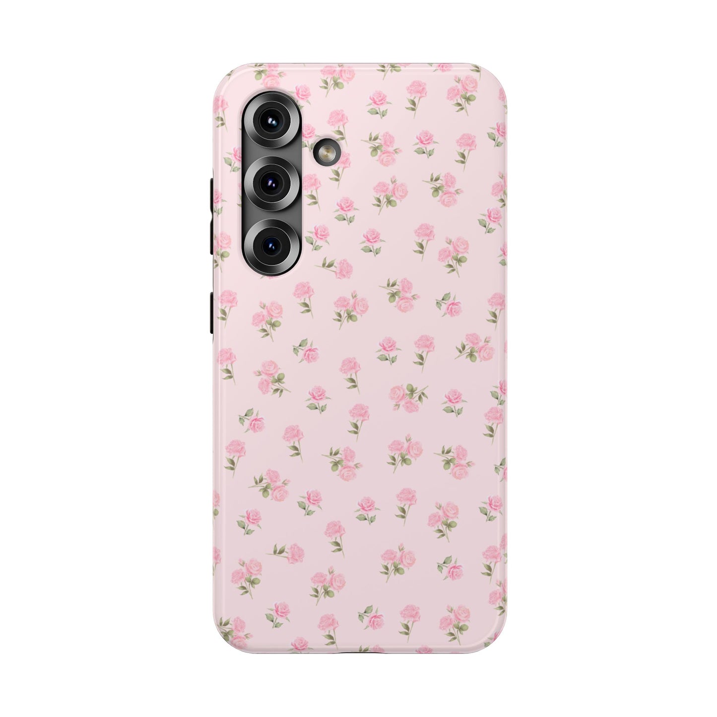 Pink Ditsy Roses Samsung Case
