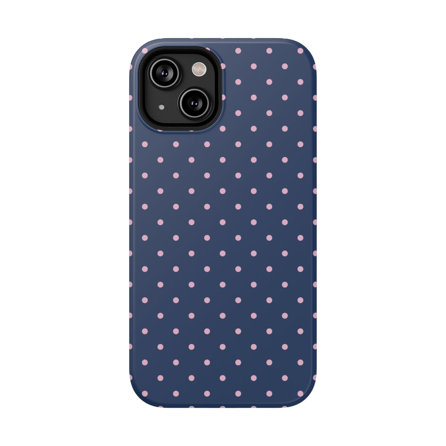 Periwinkle Mini Dots iPhone Case
