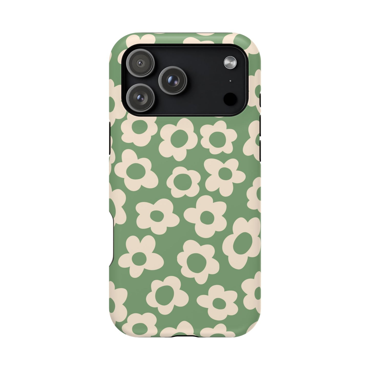 Green Las Flores iPhone Case
