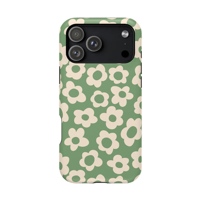 Green Las Flores iPhone Case