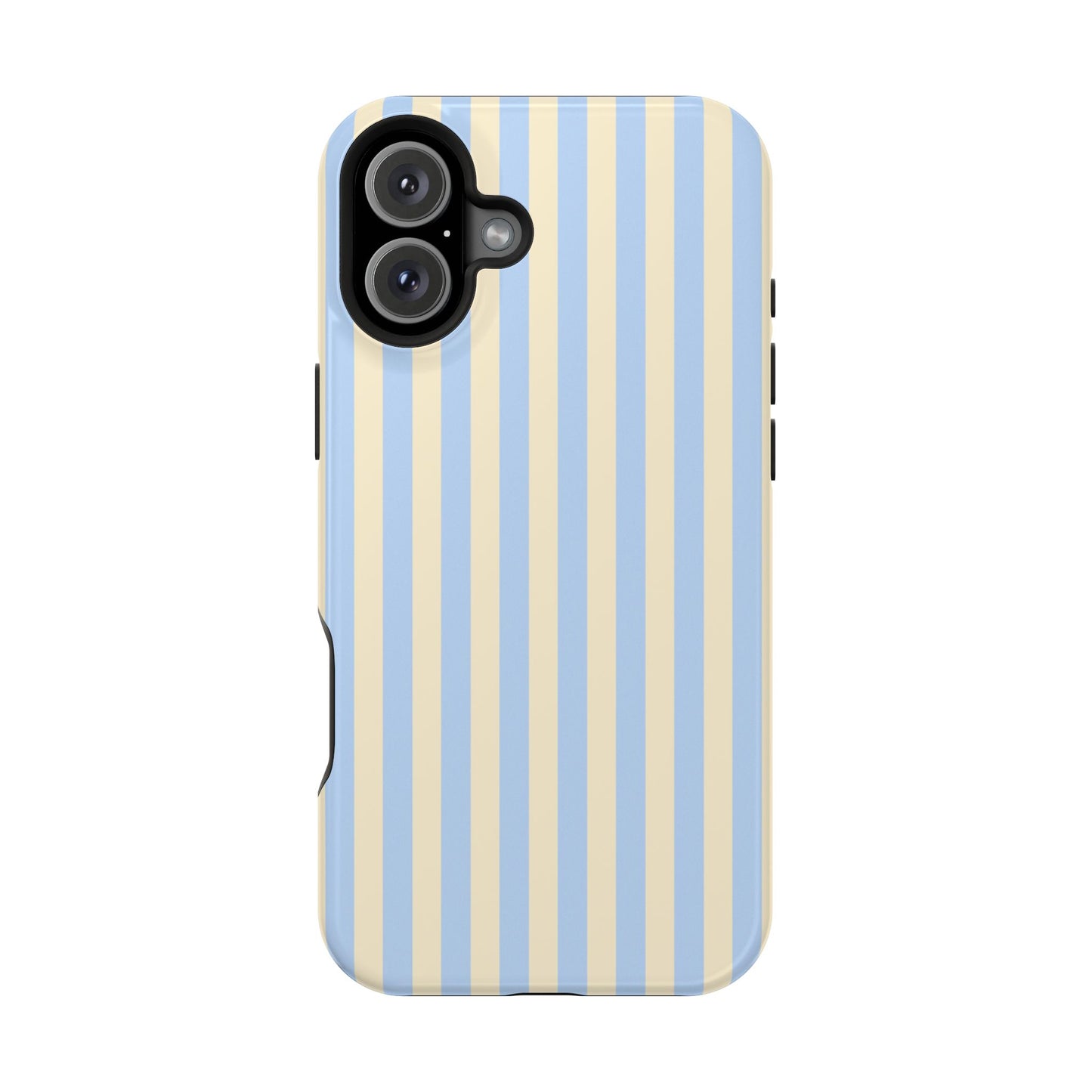 Lemon Sky Stripes iPhone Case
