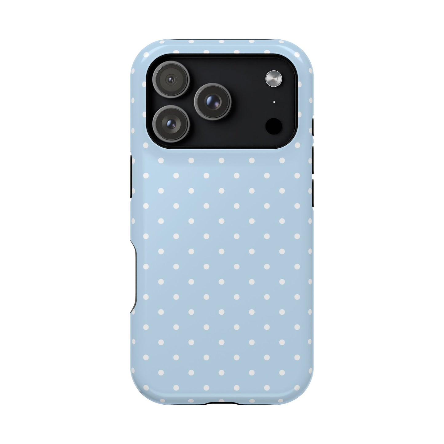 Blue Candy Mini Dots iPhone Case