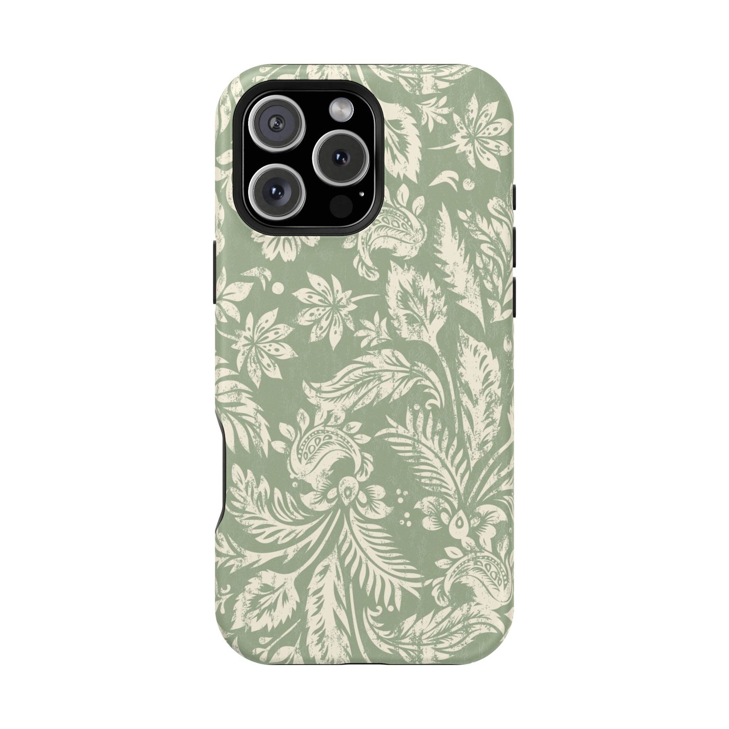 Sage Paisley iPhone Case
