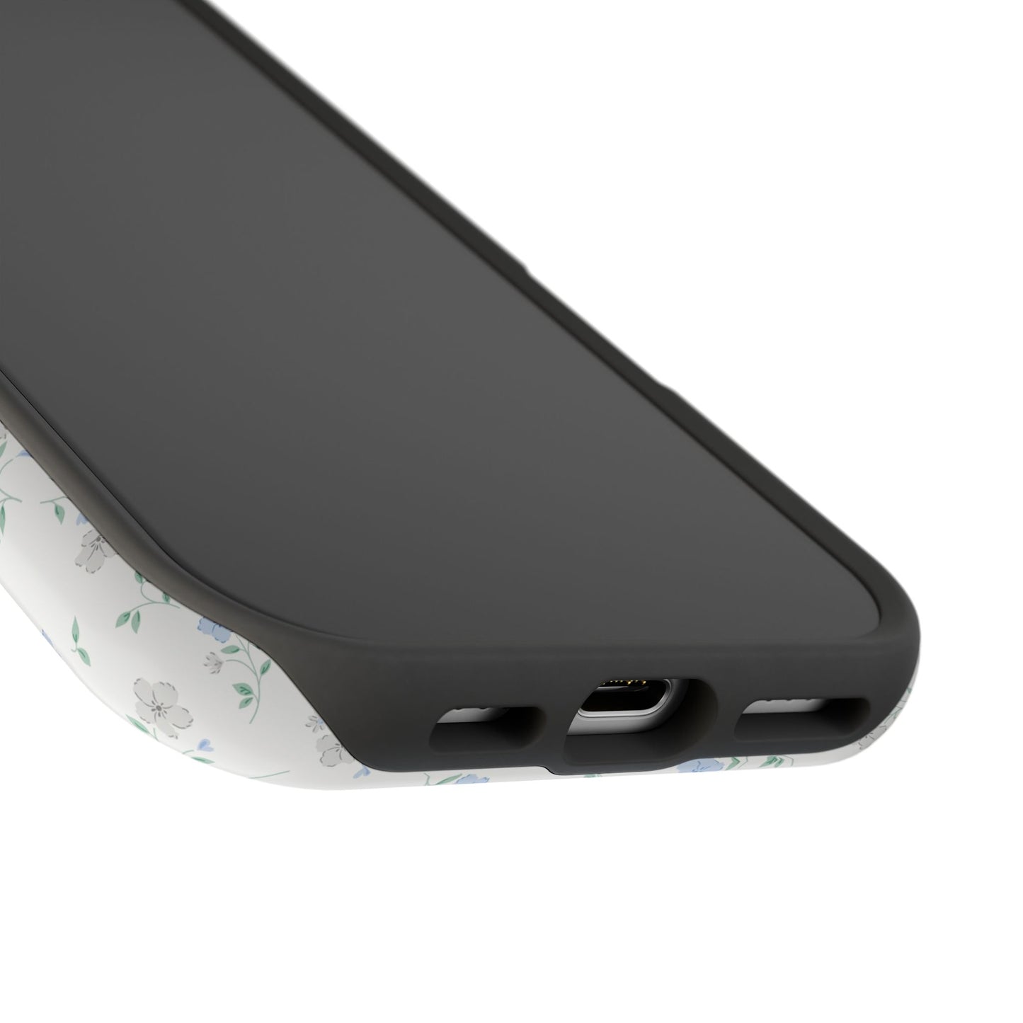 Blue Floral Ditsy iPhone Case