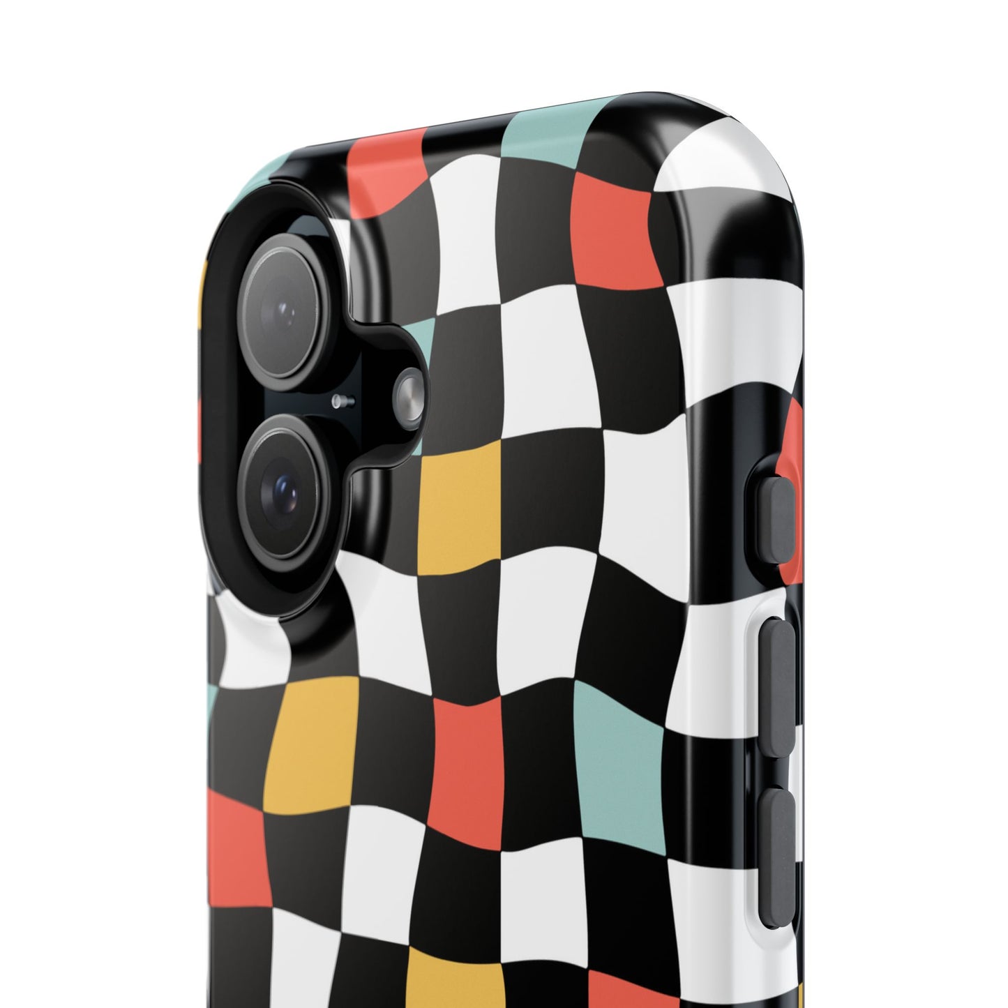 Retro Check iPhone Case