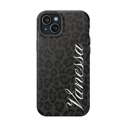 Custom Black Leopard iPhone Case