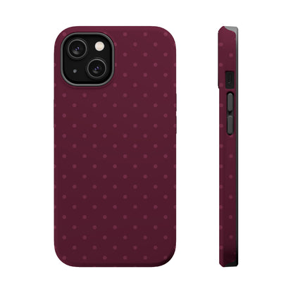 Berry Mini Dots iPhone Case
