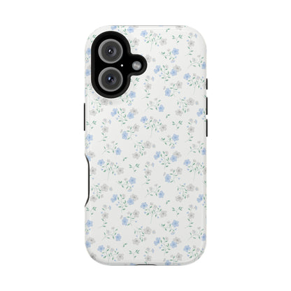 Blue Floral Ditsy iPhone Case