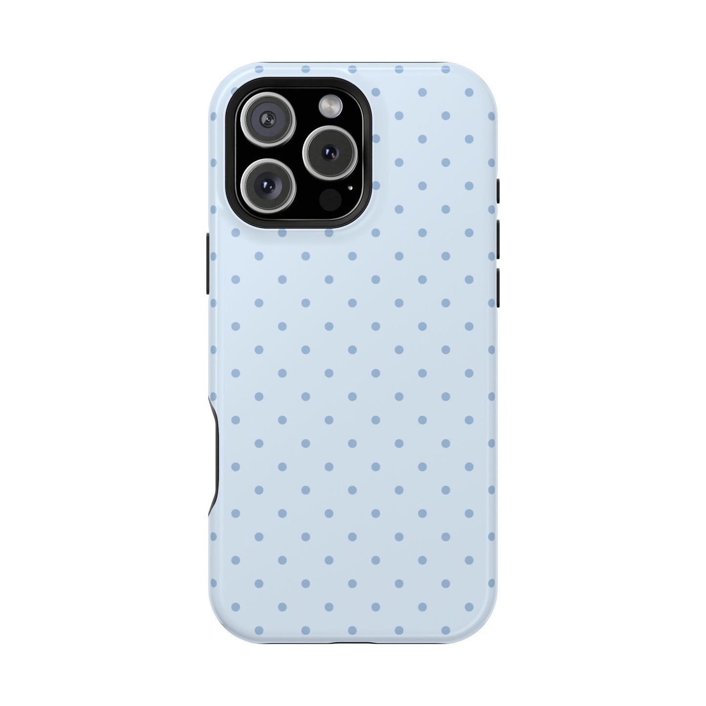 Blue Sprinkles Mini Dots iPhone Case