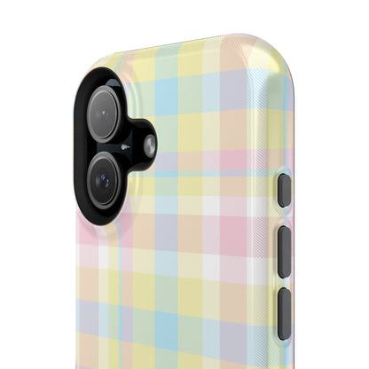 Buttercream Plaid iPhone Case