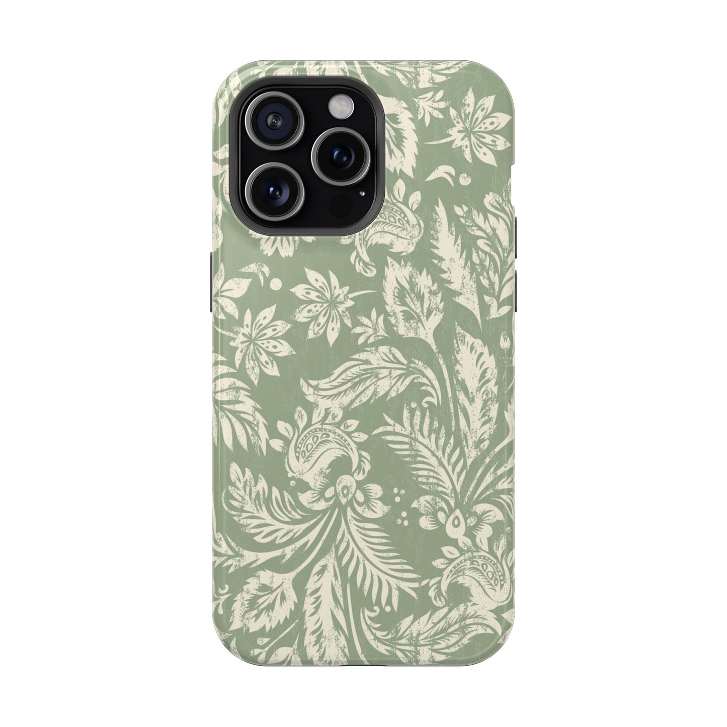 Sage Paisley iPhone Case