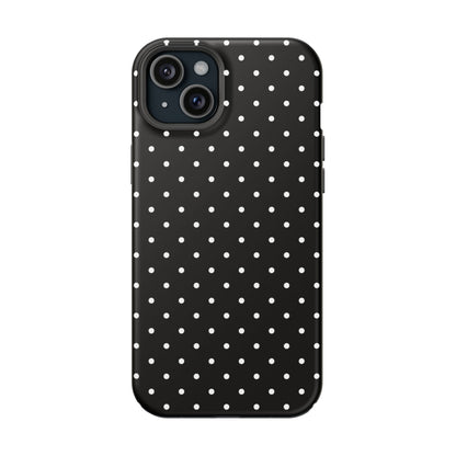 White Mini Dots iPhone Case