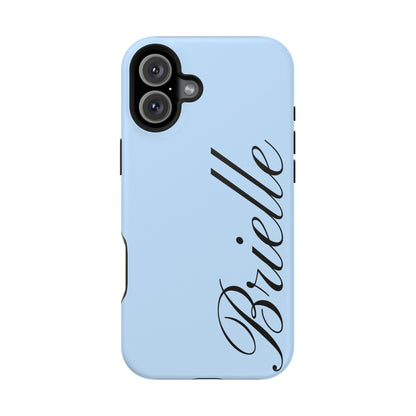 Personalized Blue iPhone Case