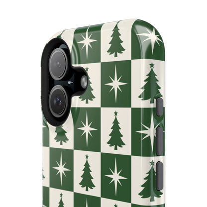 Evergreen Check iPhone Case