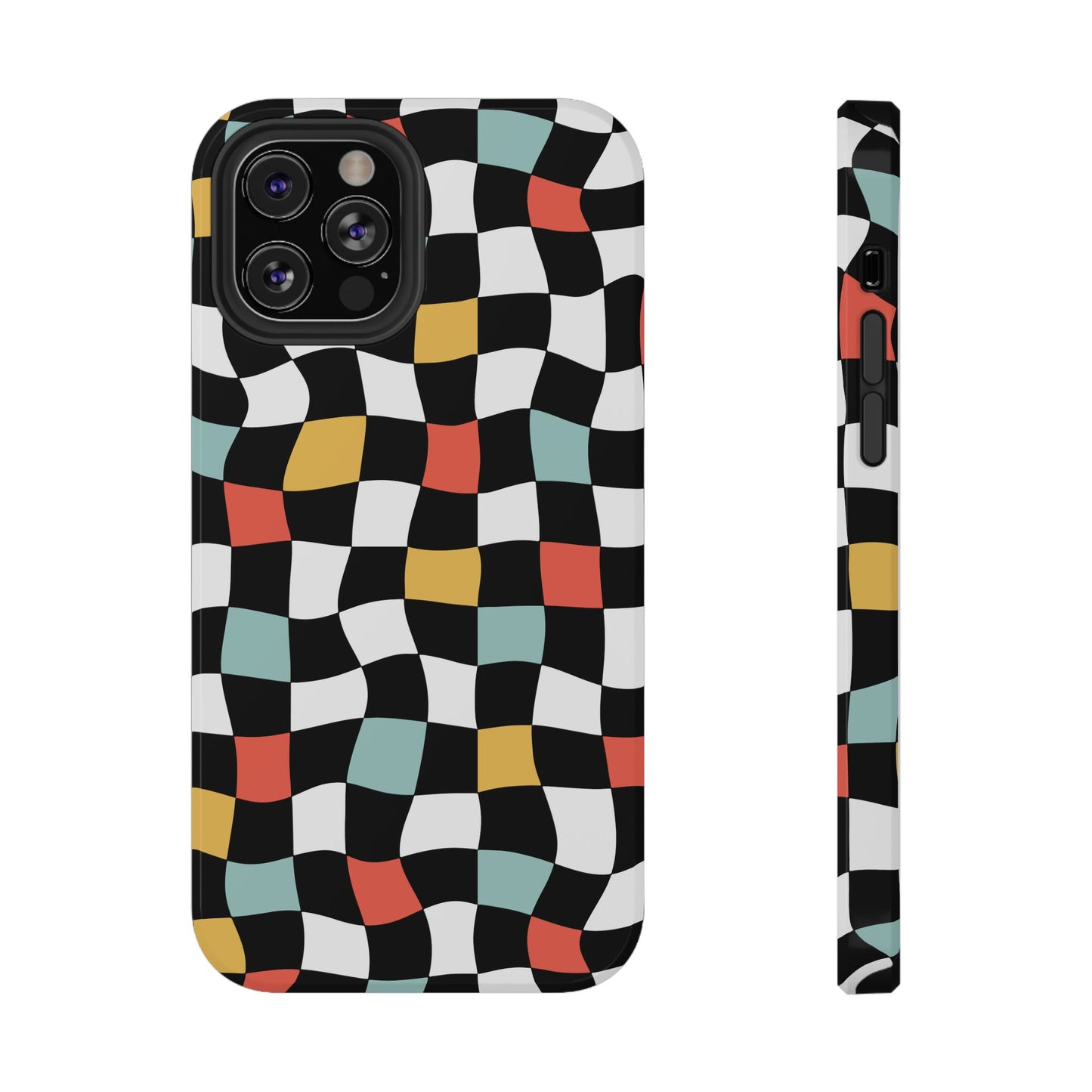 Retro Check iPhone Case