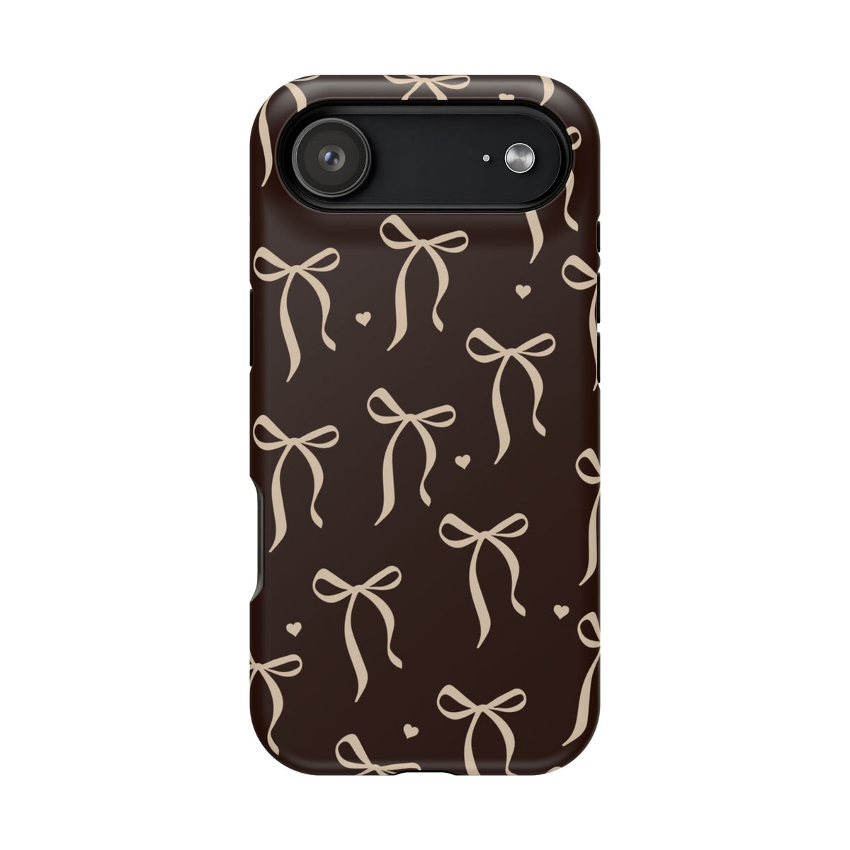 Chocolate Bows iPhone Case