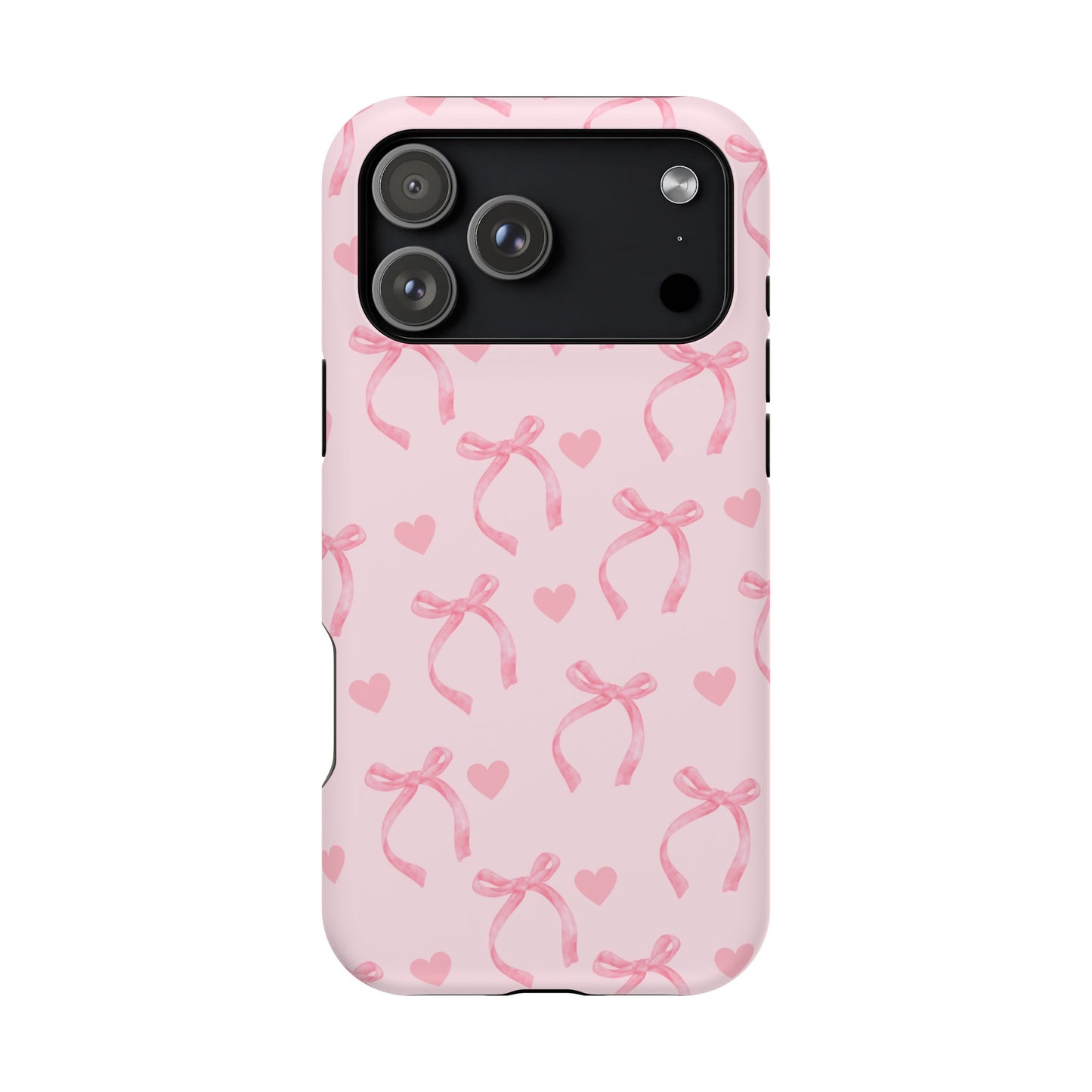 Bows & Hearts iPhone Case