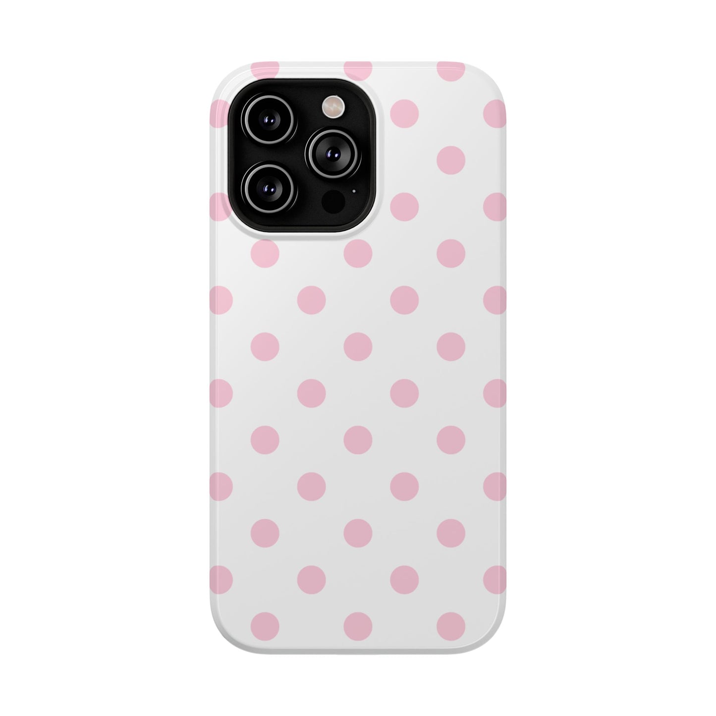 Black Polka Dots iPhone Case
