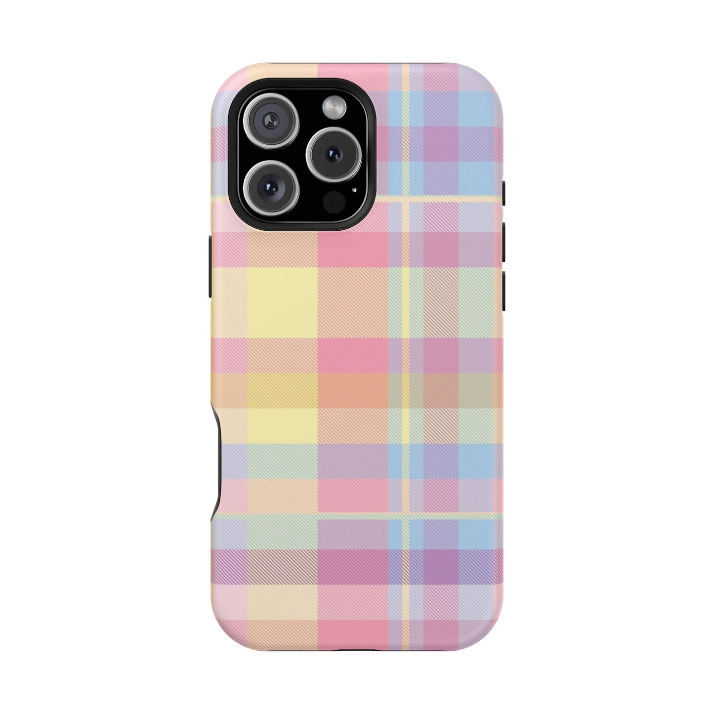 Sorbet Plaid iPhone Case