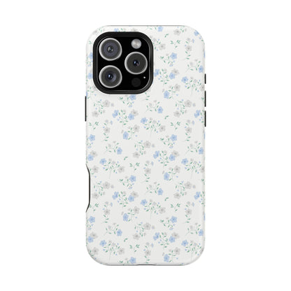 Blue Floral Ditsy iPhone Case