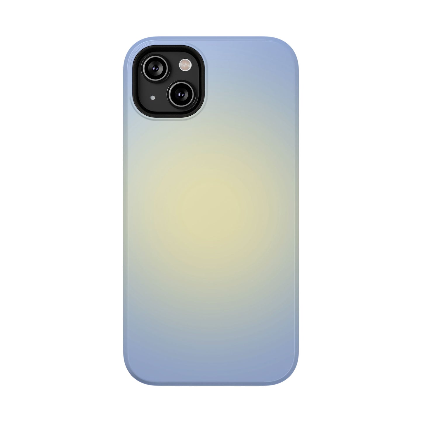 Blue & Yellow Aura iPhone Case