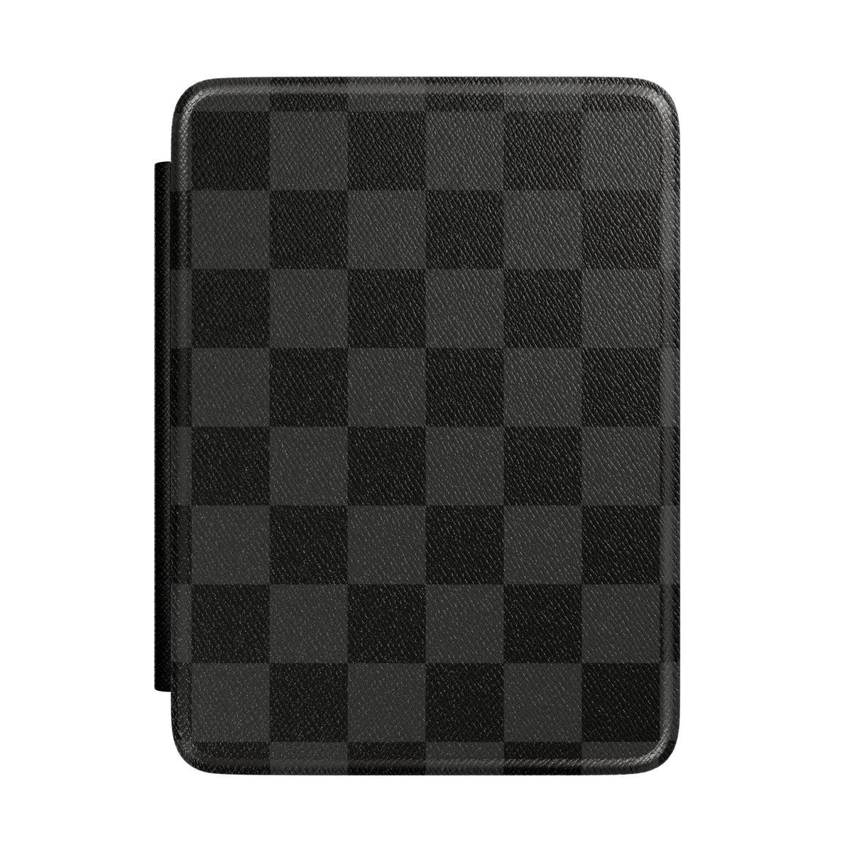 Black Checkered Kindle Case