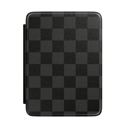 Black Checkered Kindle Case