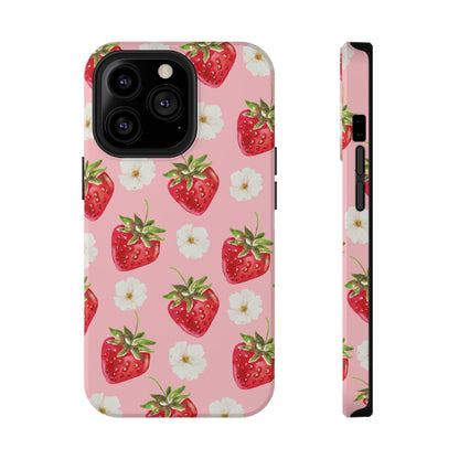 Strawberry Garden iPhone Case