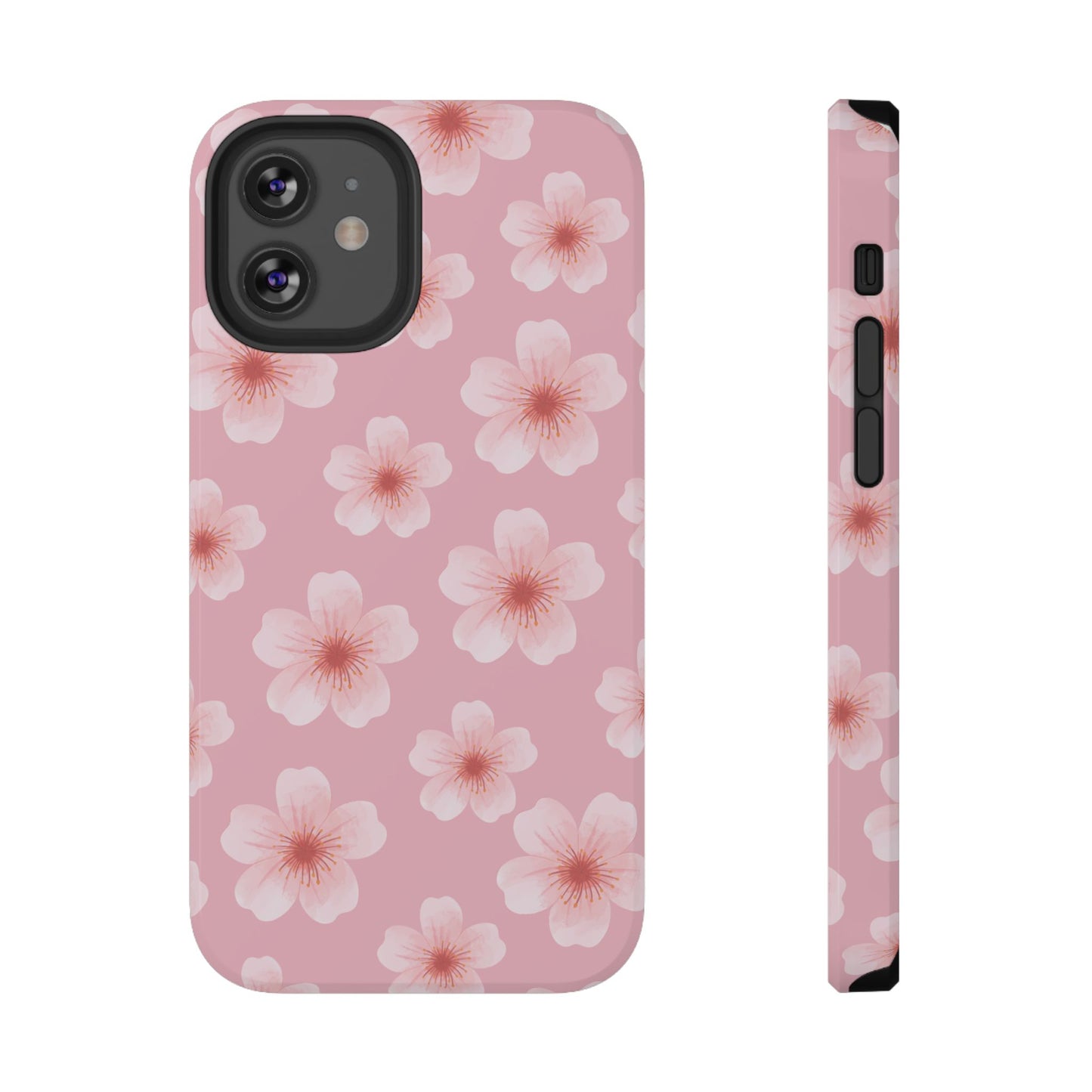 Pink Cherry Blossoms iPhone Case