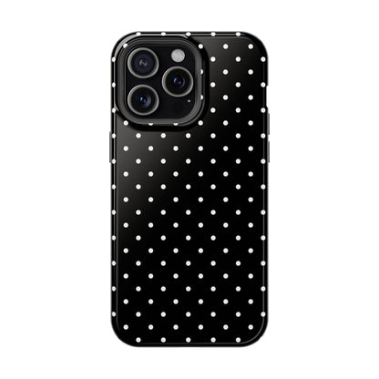 White Mini Dots iPhone Case