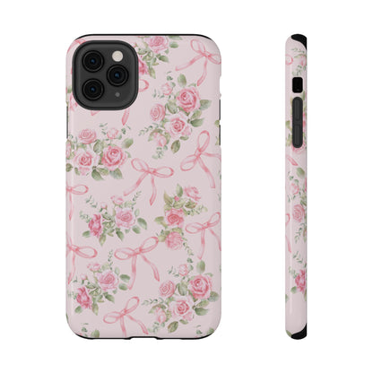 Bows & Roses iPhone Case